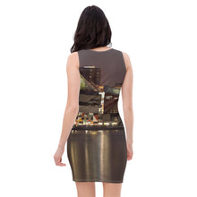 Load image into Gallery viewer, Sly Biz Skyline Print Dress