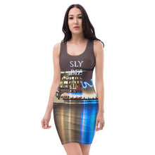 Load image into Gallery viewer, Sly Biz Skyline Print Dress