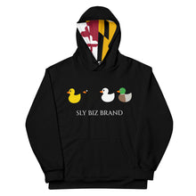Load image into Gallery viewer, Ducks in a row Unisex Hoodie - Black