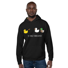 Load image into Gallery viewer, Ducks in a row Unisex Hoodie - Black