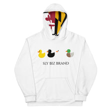 Load image into Gallery viewer, Ducks in a row Unisex Hoodie - White