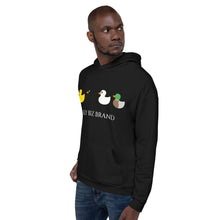 Load image into Gallery viewer, Ducks in a row Unisex Hoodie - Black