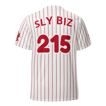 Load image into Gallery viewer, Unisex sports jersey - Wheelies-White/Stripes