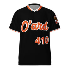 Load image into Gallery viewer, Pullover baseball jersey - black