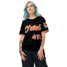 Load image into Gallery viewer, Pullover baseball jersey - black