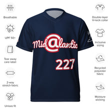 Load image into Gallery viewer, Unisex sports jersey - Mid Atlantic-Blue