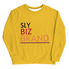 Load image into Gallery viewer, Sly Biz BRAND Unisex Sweatshirt - Mustard