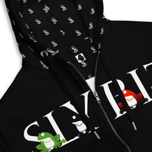 Load image into Gallery viewer, Toad Quad Unisex zip hoodie - Black