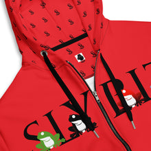 Load image into Gallery viewer, Unisex zip hoodie