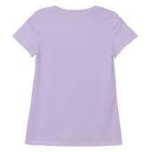 Load image into Gallery viewer, Sly Biz White Duck T-shirt- lilac