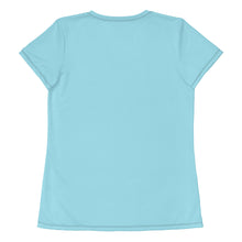 Load image into Gallery viewer, Sly Biz Yellow Duck T-shirt - aqua blue