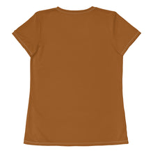 Load image into Gallery viewer, Sly Biz Women's Tan Duck T-shirt - Brown