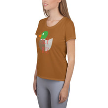 Load image into Gallery viewer, Sly Biz Women's Tan Duck T-shirt - Brown