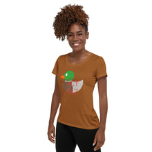 Load image into Gallery viewer, Sly Biz Women's Tan Duck T-shirt - Brown