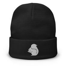 Load image into Gallery viewer, Sly Biz Embroidered Squirrel Beanie