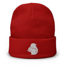 Load image into Gallery viewer, Sly Biz Embroidered Squirrel Beanie