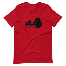 Load image into Gallery viewer, Sly Biz Short-Sleeve Unisex T-Shirt- pianist