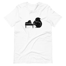 Load image into Gallery viewer, Sly Biz Short-Sleeve Unisex T-Shirt- pianist