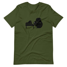 Load image into Gallery viewer, Sly Biz Short-Sleeve Unisex T-Shirt- pianist