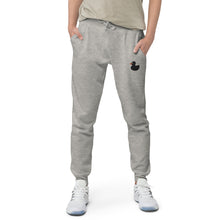 Load image into Gallery viewer, Sly Biz Blk Duck Unisex fleece sweatpants