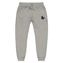 Load image into Gallery viewer, Sly Biz Blk Duck Unisex fleece sweatpants