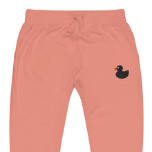 Load image into Gallery viewer, Sly Biz Unisex fleece sweatpants (blk duck)
