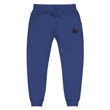 Load image into Gallery viewer, Sly Biz Unisex fleece sweatpants (blk duck)