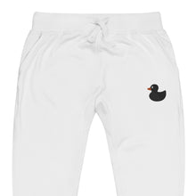 Load image into Gallery viewer, Sly Biz Blk Duck Unisex fleece sweatpants