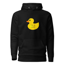 Load image into Gallery viewer, Sly Biz Duck Off Unisex Hoodie