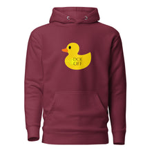 Load image into Gallery viewer, Sly Biz Duck Off Unisex Hoodie