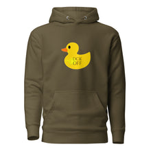 Load image into Gallery viewer, Sly Biz Duck Off Unisex Hoodie