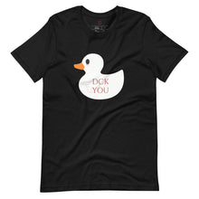 Load image into Gallery viewer, Unisex t-shirt Sly Biz rubber ducky (white)