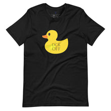 Load image into Gallery viewer, Unisex t-shirt Sly Biz rubber ducky (yellow)
