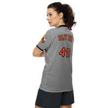 Load image into Gallery viewer, unisex baseball jersey- grey
