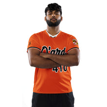 Load image into Gallery viewer, unisex baseball jersey - orange
