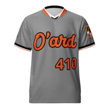 Load image into Gallery viewer, unisex baseball jersey- grey
