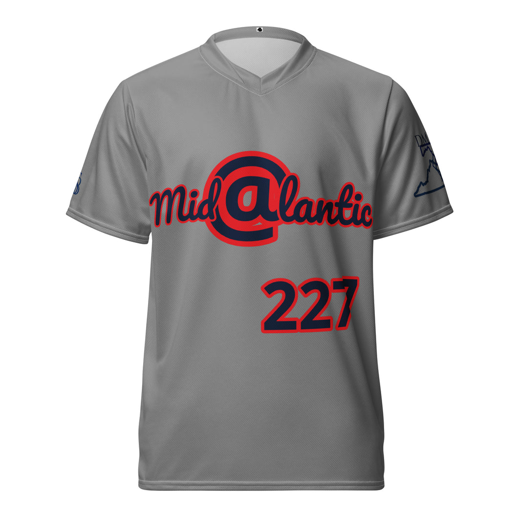 Unisex sports jersey - Mid Atlantic-Grey