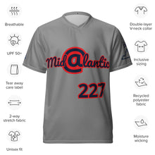 Load image into Gallery viewer, Unisex sports jersey - Mid Atlantic-Grey
