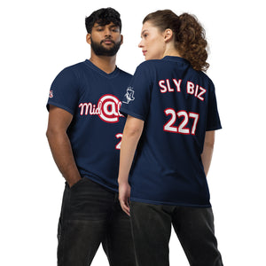 Unisex sports jersey - Mid Atlantic-Blue