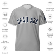 Load image into Gallery viewer, Unisex sports jersey - Dead Ass-Grey
