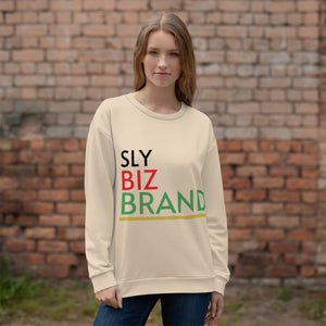 Sly Biz BRAND Premium Sweatshirt - Champagne