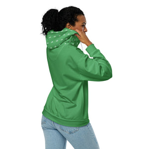 Toad Quad Unisex zip hoodie - Green