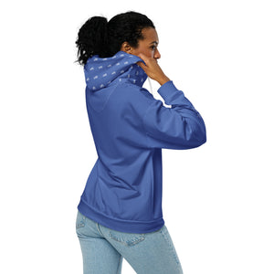 Toad Quad zip hoodie - Blue