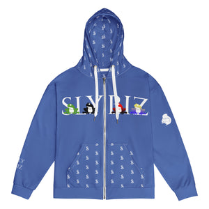 Toad Quad zip hoodie - Blue