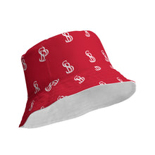 Load image into Gallery viewer, Sly Biz Reversible bucket hat- White/Red
