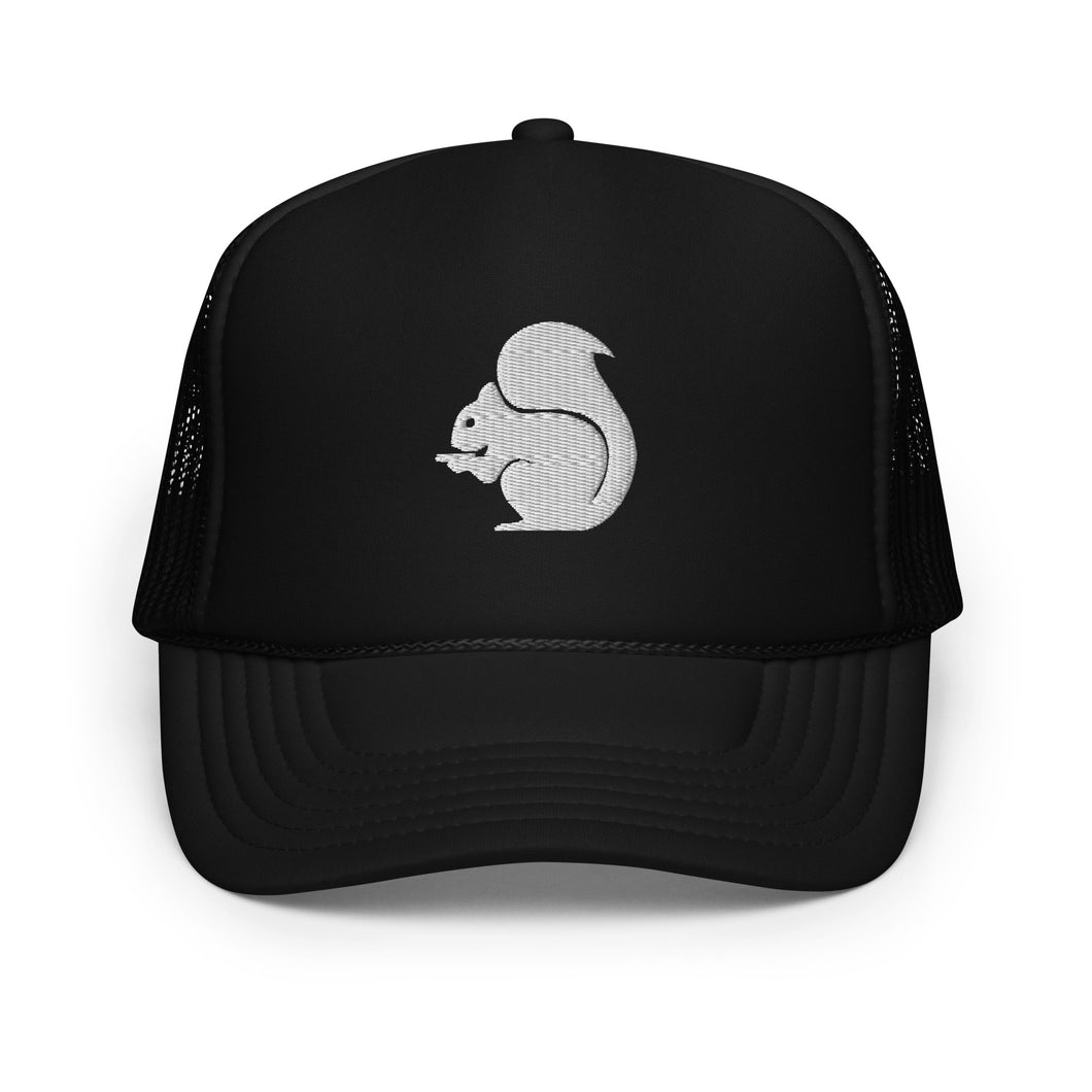 Sly Biz Squirrel Foam trucker hat