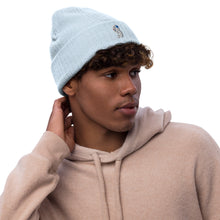 Load image into Gallery viewer, Cyborg Logo Ribbed knit beanie
