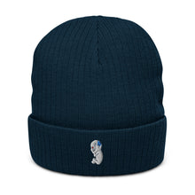 Load image into Gallery viewer, Cyborg Logo Ribbed knit beanie
