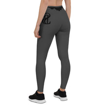 Load image into Gallery viewer, Sly Biz State Print Leggings- grey/black
