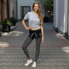 Load image into Gallery viewer, Sly Biz State Print Leggings- grey/black
